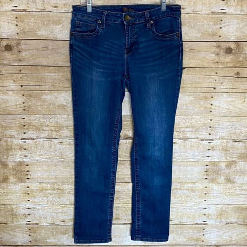 KUT FROM THE KLOTH SIZE 10 MID-RISE CASUAL CLASSIC EVERYDAY STRETCH SKINNY JEANS